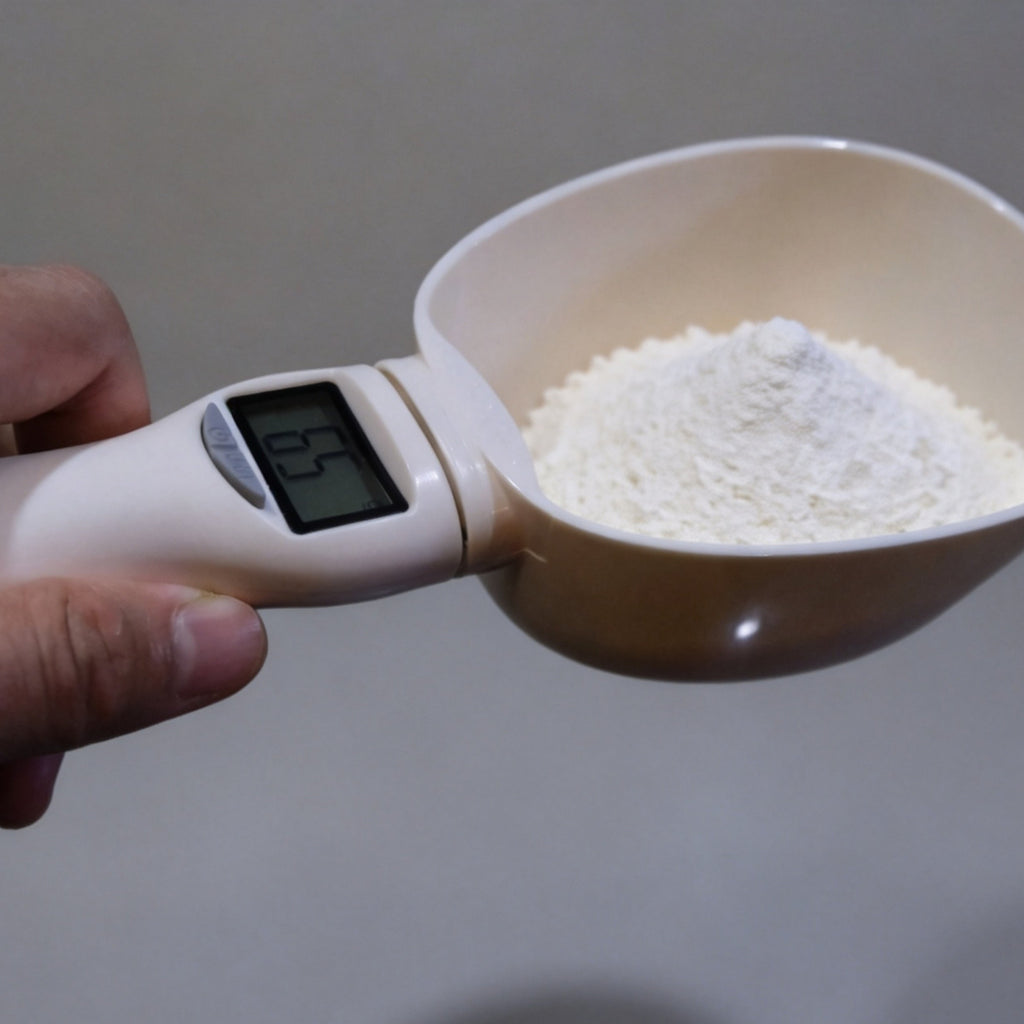 Elektronische weeglepel in Japanse stijl voor in de keuken